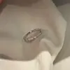 Anillo de Plata de Ley S925 con Encaje y Diamantes Estilo Retro Lujo Accesible Moda Gama Alta Único Exquisito Anillo Abierto para Dedo Índice