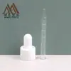 Dispositivo de Succión Líquida 18-410 Tapa Gotero de Superficie Lisa Pezón de Caucho de Nitrilo Tubo 71 Volumen Grande Gotero de Alta Calidad para Experimentos Químicos