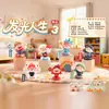 Caixa Surpresa Vida Luminosa Enfeites Criativos para Mesa Figurinhas Fofas Decoração de Escritório Brinquedos para Alívio de Estresse Presentes de Aniversário