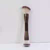 Pincel de Maquillaje Color Café Transfronterizo, Pincel para Polvo Suelto, Pincel para Rubor con Cerdas Suaves y Esponjosas, Pincel para Polvo Fijador, Venta Directa de Fábrica, Cabeza de Pincel Grande y Suave
