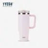 Tyeso Grande Capacidade 40oz Alça Copo de Carro Aço Inoxidável Copo Térmico Amazon Transfronteiriço Copo de Gelo para Carro
