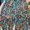 Opcional multicolor 4x13mm cilíndrico pedra semipreciosa tubo cilíndrico Jaspe Impressão