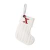 Chuang hasta Venta Caliente Transfronteriza Calcetines de Navidad Tela Tejida Calcetines con Letras Inglesas Colgante de Chimenea Decoraciones Navideñas