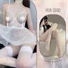 Lencería Sexy, Pijamas, Entrepierna Transparente Descubierta, Provocativa, Camisón Sin Quitar, Senos Pequeños, Traje de Pasión, Lencería Sexy y para Coquetear