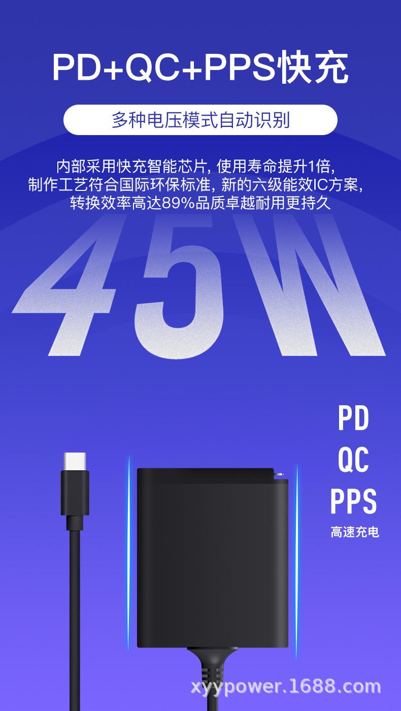 PD45W可换头带线