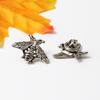 Europeu e Americano Retro Velho Inseto Bonito Abelha Broche Metal Pequeno Colarinho Agulha Moda Acessórios de Terno Masculino e Feminino
