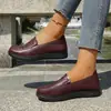 Zapatos Bordados para Mamá de Comercio Electrónico Transfronterizo, Zapatos Transpirables Antideslizantes de Suela Blanda, Zapatos Casuales para Mujer de Dropshipping en Sitio Independiente