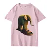 Lirili Larila Brainrot Camiseta Masculina Feminina 2025 Nova Oversized