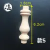 Estilo Europeo Madera Maciza Calabaza Pequeña Gabinete para Vino Barandilla de Gabinete Decoración Puente Pilares Pequeños de Madera Cilindros Capiteles Corintios