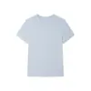 Camiseta de Manga Corta de Modal y Seda en Stock con Tencel y Lana Merino, Estilo Delgado de Verano, Top Ligero de Manga Corta, Gran Cantidad Disponible