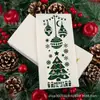 Molde Europeu e Americano de Papai Noel Floco de Neve Vazado para Pintura Infantil Desenho à Mão DIY Copiando Spray Pintura Stencil