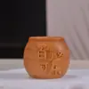 Madera de Cedro Coca-Cola Talla en Madera Simulación Adorno de Mano, Colgante Creativo para Bolsa Coca-Cola, Exquisito Artículo de Decoración para el Hogar