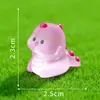 Micro Paisagem Desenho Animado Fofo Dinossauro Animales que Brilham no Escuro Figuras DIY Decoração de Saquinho Surpresa Acessórios Ornatos de Resina para Mesa