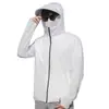 Comercio Exterior 2026 Verano Nuevo Modelo Protección Solar Ropa Transpirable Ultra Delgada Anti-UV Ropa de Protección Solar de Seda de Hielo para Hombres