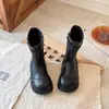 Calzado infantil moderno y elegante: Botas retro con plataforma para niñas, nueva colección otoño 2026, Botas Martin versátiles