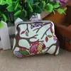Bolsa de monedas pequeña linda coreana para mujer, lona, búho de dibujos animados, bolsa de monedas para niños, billetera pequeña Yiwu al por mayor