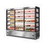 Balcão refrigerado de espetinhos de aço inoxidável armário de pedidos de espetinhos fritos armário de conservação de frescor loja de hot pot armário de engomar picante para hot pot refrigerador de churrasco
