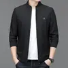 Abrigo para papá ropa de primavera y otoño chaqueta para hombres de mediana edad ropa nueva de primavera 2023 hombres de mediana edad y ancianos abuelo top casual