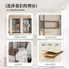 Guarda-roupa aberto com estrutura metálica, armário de armazenamento para quarto, uso doméstico, fácil de montar, adequado para apartamentos de aluguel