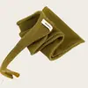 Boniu/Verde Musgo 100% Lã Cachecol Triângulo Outono Inverno Novo Quente Decorativo Versátil Pequeno Xale Cachecol Cachecol de Pescoço