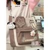 Bolso bandolera con forma de estrella para niñas, bolso de mano para estudiantes de secundaria, de gran capacidad, ideal para la escuela secundaria.