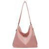 Bolsa de Lona de Gran Capacidad Estilo Coreano para Mujer Mochila Primavera 2026 Bolso Tote de un Solo Hombro de Nicho de Moda Simple y a la Moda