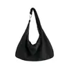 Otoño Invierno Estilo Coreano Retro Bolso de Gamuza y Felpa Hobo para el Trabajo Bajo el Brazo para Mujer 2026 Nueva Moda Bolso de Hombro Casual