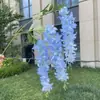 Orquídea de Deseo Colgante de 3 Puntas Artificial Decoración de Boda para el Hogar Flores Artificiales al por Mayor