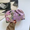 Bolso Bandolera de Cadena Floral Bordado con Lentejuelas Transfronterizo Europeo y Americano Nuevo Bolso de Mano de Moda Bolso de Noche Brillante con Lentejuelas