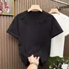 Camiseta Básica de Manga Corta Estampada con Letras para Hombre, Camiseta Base para Adolescentes, Top Versátil Casual Ajustado al Cuerpo con Cuello Redondo
