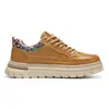 Zapatos de hombre con plataforma gruesa para aumentar la altura, nuevas zapatillas casuales versátiles de moda otoño 2026, zapatos de trabajo para deportes al aire libre