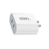 Novo carregador rápido PD de nitreto de gálio de 45 W para carregador de celular IP16 45 W Dual PD Adapter