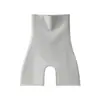 Pantalones moldeadores 3 en 1 de cintura alta para control de abdomen y realce de glúteos para mujer, sin costuras de seda helada con shorts de seguridad que cambian de temperatura 10A probióticos