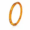 Nueva colección de pulseras de resina con degradado vintage transfronterizo para mujer, incrustadas con piedras, pulsera de borde ancho, venta al por mayor de joyería europea y americana