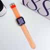 Aplicável ao Apple watch87654 geração HD transparente pino fivela TPU pulseira relógio iwatch S9 pulseira esportiva