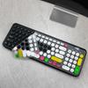 Adecuado para accesorios de computadora portátil Logitech k780 almohadilla de silicona cubierta antipolvo película protectora