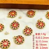 Novo Estilo Método Antigo Ouro Fosco Tun Jin Shou Família de Três Atração de Riqueza Pulseira DIY Colar Cordão de Pulseira Acessórios de Joias Atacado
