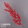 Cubeta de Flores para Nochevieja Arreglo Floral Hecho a Mano diy Material Hoja de Acebo Eucalipto Hoja de Abanico Fuye Decoraciones Festivas
