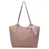 Bolsa Tote de Tecido Yuzi Transfronteiriça para Mulheres 2026 Moda Nova Casual Elegante de Ombro/Axila