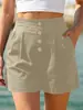 Verano 2026 Nuevo Transfronterizo Amazon Europeo y Americano Comercio Exterior Moda Casual Elegante Versátil de Playa Shorts para Mujer