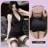 Lingerie Sedutora Sexy Lingerie Sexy Que Não Precisa Tirar Saia Bodycon Apertada Uniforme de Dormir para Mulheres Tentação para Jovem Mulher Camisola