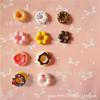 Case de Celular Emulação de Donut com Creme Material DIY Acessórios de Beleza para Celular Acessórios de Cabeça para Crianças Acessórios de Cabelo