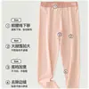 Leggings acolchoados, macios como nuvens, de algodão, plus size, para meninas, em cores de doce, projetados para serem usados sem calcinha, adequados para crianças e meninas mais velhas, e podem ser usados como leggings de camada base.