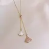 Collar con microincrustación personalizado de abanico totalmente de diamantes, cadena para la clavícula popular personalizada de moda coreana, cadena para el cuello estilo socialité ajustable