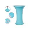 Mantel para Mesa de Restaurante de Moda Transfronterizo Color Sólido Elástico Cubierta para Mesa de Cóctel Base Mesa de Barra Redonda Cobertura Total Fabricante Forma Redonda