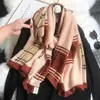 Bufanda larga de seda estilo estrella Ni Ni para habitación con aire acondicionado, chal para hombros y cuello, ropa exterior de verano para mujer, bufanda de algodón y lino para primavera y otoño