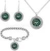 El Conjunto Más Popular de Amazon: Pulsera, Collar y Aretes del Equipo Cabra de Fútbol de la NFL