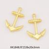 Acessórios de Joalheria de Liga DIY Pingente Âncora Leme Pulseira Colar Pingente Decorativo Bússola Pingente de Navegação