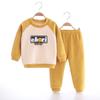 Ropa Infantil Suéter de Cuello Redondo Forro Polar Engrosado Polar de Nieve Ropa Interior Térmica Traje de Otoño para Niño Traje Infantil Ropa Infantil Estilo Occidental