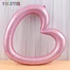 Porta-Retrato Coração de Amor de 40 polegadas Balões Grandes 520 Dia dos Namorados Declaração Decoração de Quarto de Casamento Festa Balões de Aniversário Atacado